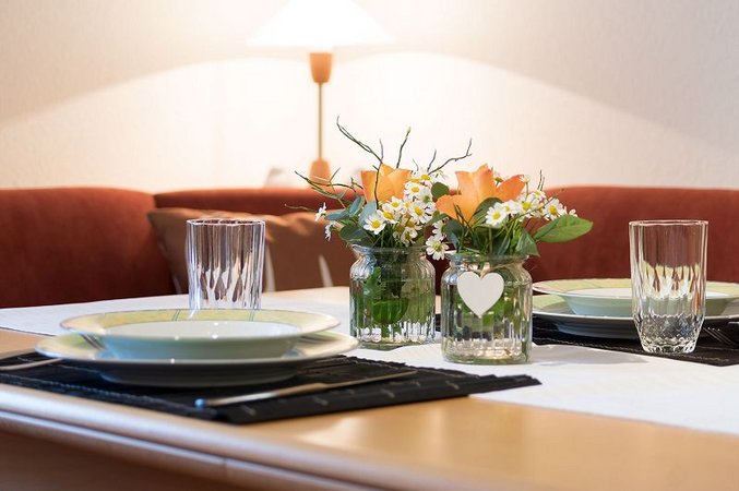 Ferienwohnung 3 Tisch